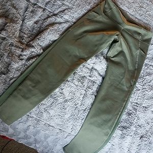 Olive green work out pants